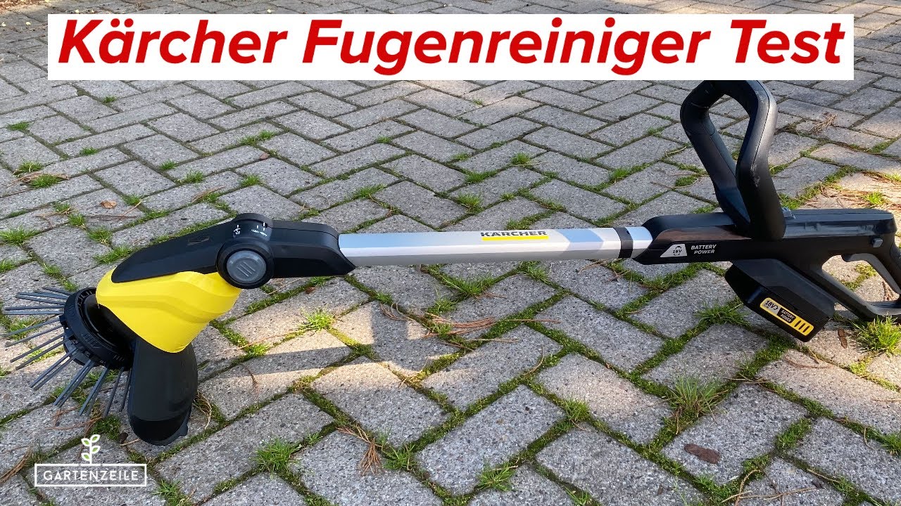 Kärcher AkkuFugenreiniger WER 1855 im Test! YouTube