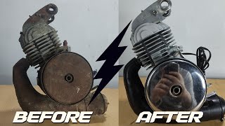 Motobecane old moped engine restoration 1969 (2t engine)