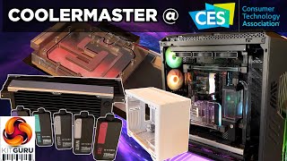 CES 2024: Cooler Master - Cases, Watercooling, Heatsinks, Monitors and PSUs