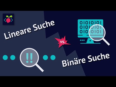 Video: Unterschied Zwischen Binärer Suche Und Linearer Suche