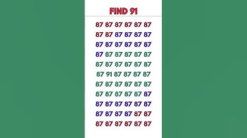 Find the odd number ?? Comment ⬇️