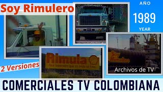 SOY RIMULERO - COMERCIAL TV COLOMBIANA 1989 / Colombian Truckers (#66)