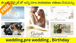 Step-by-Step Guide: Creating Stunning Wedding Invitation Videos with Flexclip screenshot 3