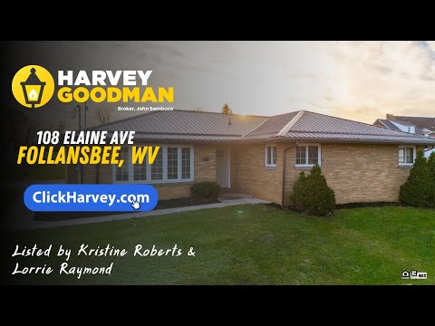108 Elaine Ave, Follansbee, WV home video tour