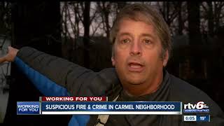 Carmel neighborhood on alert
