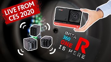 First Look at the Insta 360 One R Modular Camera | Straight from CES 2020