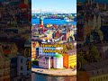 Top 10 Richest Countries In Europe 🤑🔥 || #shorts