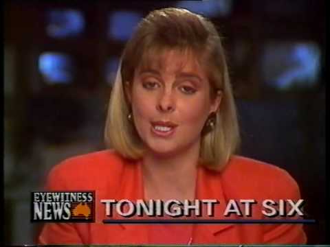 Channel 10 News break with Brigitte Duclos 1989 st...