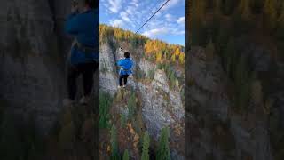 SCARIEST ZIP-LINE EVER... With My Small Dog! (MUST WATCH)