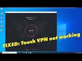 FIX: Touch VPN not working in Windows 10 image