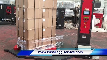 Avvolgipallet con entrata per transpallet Easy Wrap 2000 AW