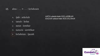 Latihan tps - tes potensi skolastik utbk 2020 #2