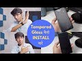 How To Install Tempered Glass Perfectly Without Bubbles! (HINDI)