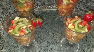 سلطة فواكه رائعة سهلة تقدميها لعائلتك Salad de fruits