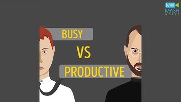 The Differences Between Being Busy and Being Productive