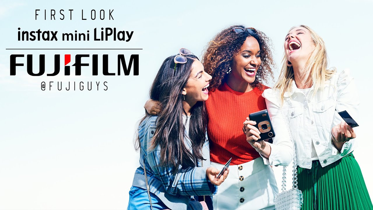 Fujifilm Instax mini LiPlay stone white