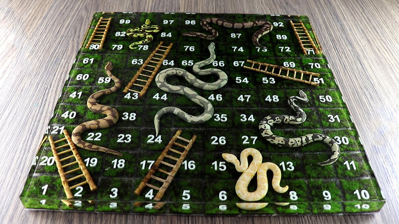 How to Make Snake and Ladder Game | Resin Art | Diorama
