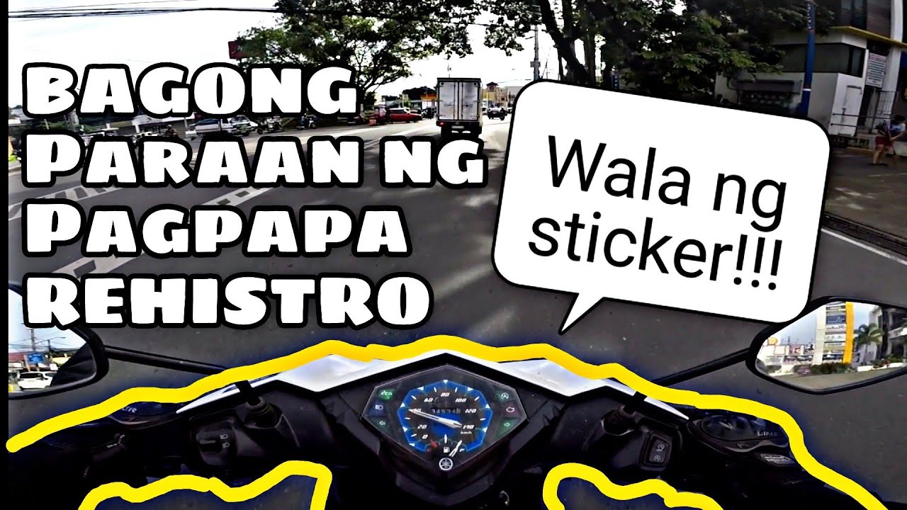 PAANO MAGRENEW NG REHISTRO NG MOTOR? | TIPS AND HOW | MIO I 125 - YouTube