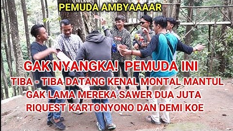 AMBYAAAR! Pengamen Montal Mantul Dapat Saweran 2 Juta dari Pemuda Putus Cinta, Kartonyono Medot Janj