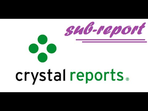 How to create linked Subreports in Crystal reports 11.