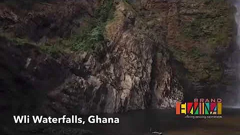 Beautiful Wli Waterfalls tallest waterfall In West Africa