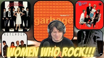 WOMEN WHO ROCK! MARATHON REACTION to Blondie / Joan Jett / Garbage / The B-52s / The Pretenders