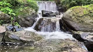 RELAKSASI (JANGAN CEMAS) AIR TERJUN \u0026 SUARA ALAM MEMANJAKAN MATA \u0026 PIKIRAN, TIDUR LEBIH NYENYAK