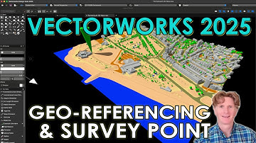 Vectorworks 2025 verkennen: Georeferentie en meetpuntkenmerken