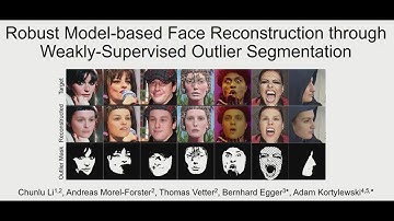 [CVPR23] Robust Model-based Face Reconstruction through Weakly-Supervised Outlier Segmentation