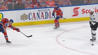 Klefbom’s howitzer helps Oilers draw even late in the third