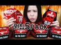 SUB) 원칩X5상자 HOTTEST PAQUI ONE CHIP X5 PACK CHALLENGE🔥스코빌1,569,300 SHU Mukbang eating show