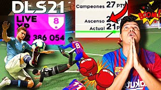 SI GANAMOS ASCENDEMOS ? Partido de VIDA o MU3ERTE en dream league soccer 2021 online