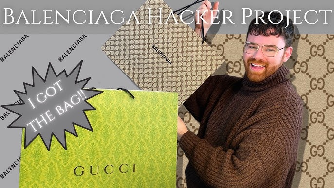 Gucci x Balenciaga Bag Reveal #Gucci #Balenciaga #GucciBalenciaga