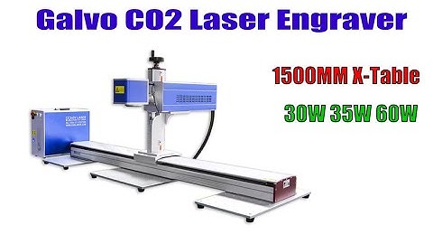 Electric X Working Table 1500mm Laser Engraving Machine with 8XBeam Expander 20MM Galvo Head