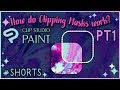 How do Clipping Masks Work in Clip Studio Paint ✦ Part 1 #shorts