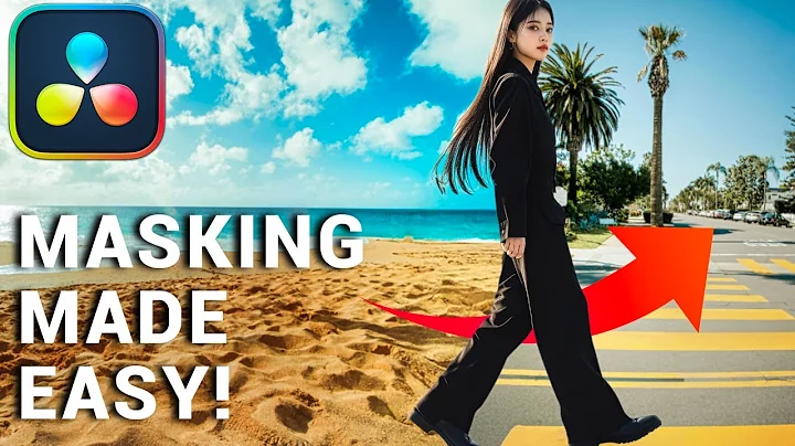 How to Mask in Davinci Resolve FREE | Masking Transition Tutorial