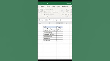 how to insert checkbox in excel  #shortsvideo #shortvideo #excel #ytshorts #ytshort #shortfeed
