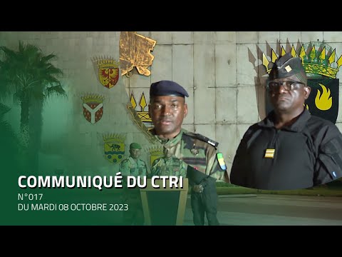 Communiqué du CTRI 017 en date du 8 octobre 2023 - YouTube
