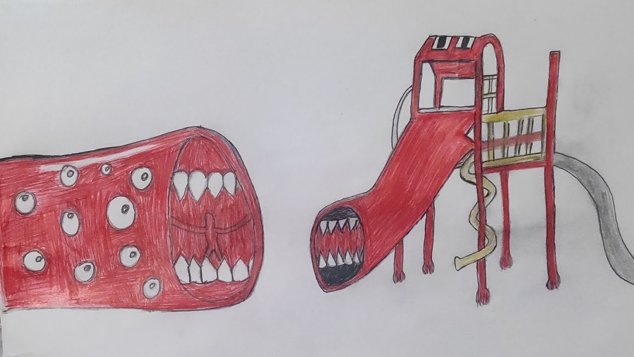 How to draw the devourer train of the attacked devourer slide 👍 # ...