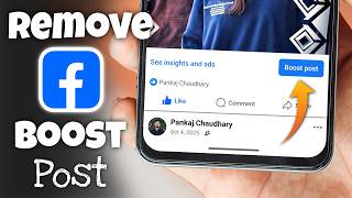 How to Remove Boost Post Option on Facebook 2026 | How to Remove Boost Post on Facebook