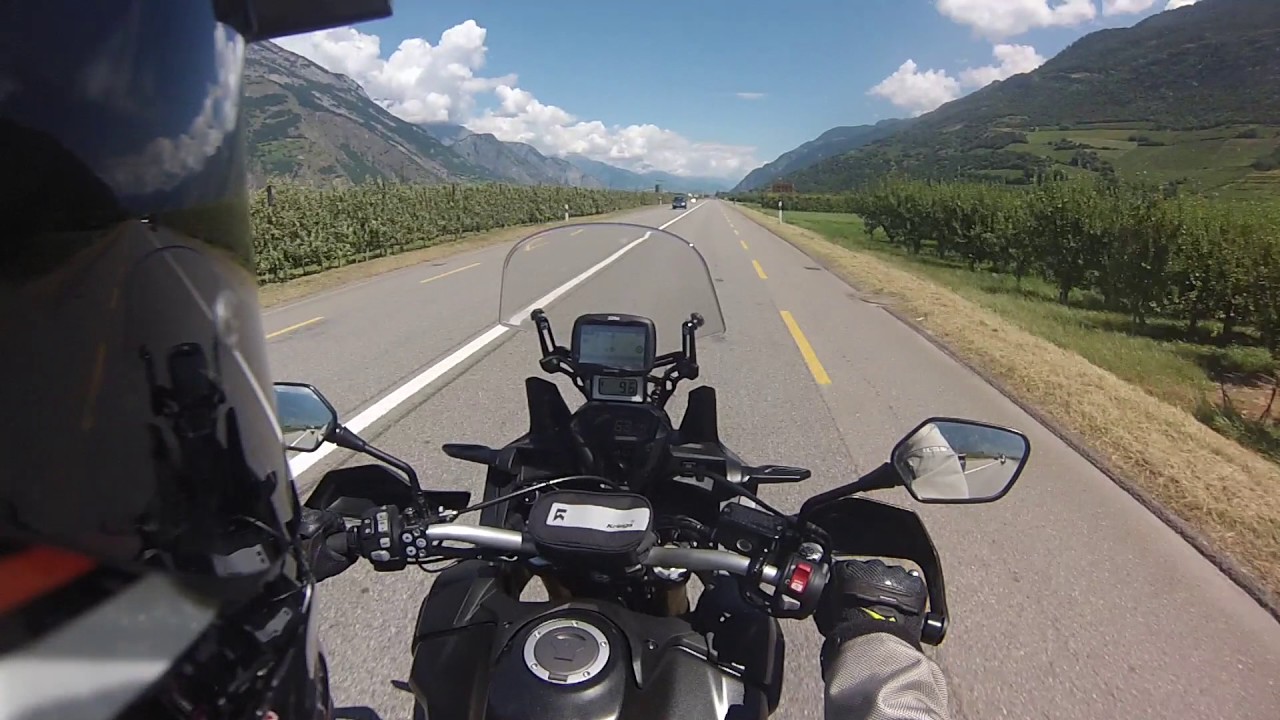 Africa Twin Tiger 800 Xca Yamaha Mt09 Tracer In The Alps Youtube