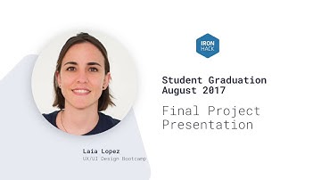 UX/UI Final Project - Laia Lopez - Ironhack UX/UI Design Bootcamp