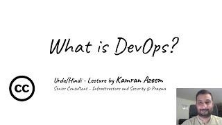 [Urdu/Hindi/اردو] - What is DevOps