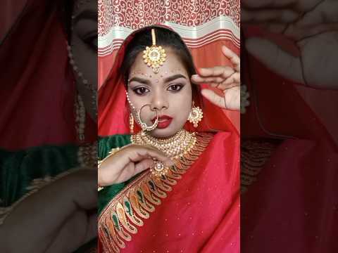 Indian bride makeup look // Asoka trend #makeup #bridalmakeup #makeover