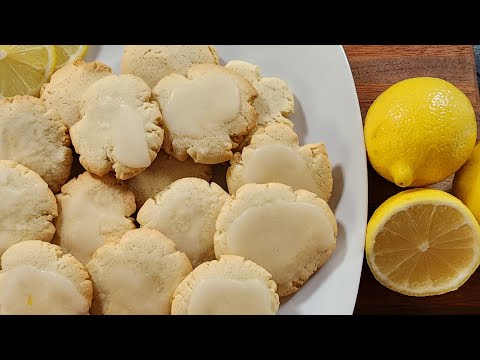 Galletas Crujientes de Limon (Español)  #cookies