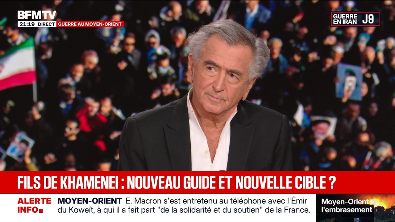 Bernard-Henri Lévy - BFMTV Guerre en Iran, Mojtaba Khamenei & Donald Trump (8 mars 2026)