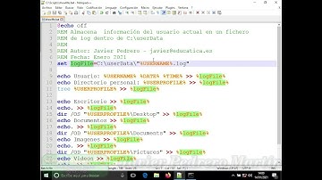 SSOO - Windows scripts -  Acttividad 04.11.04 b) showMeLog bat