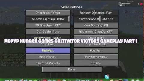 Mcpvp Hunger Games Cultivator Victory GamePlay - Part 1