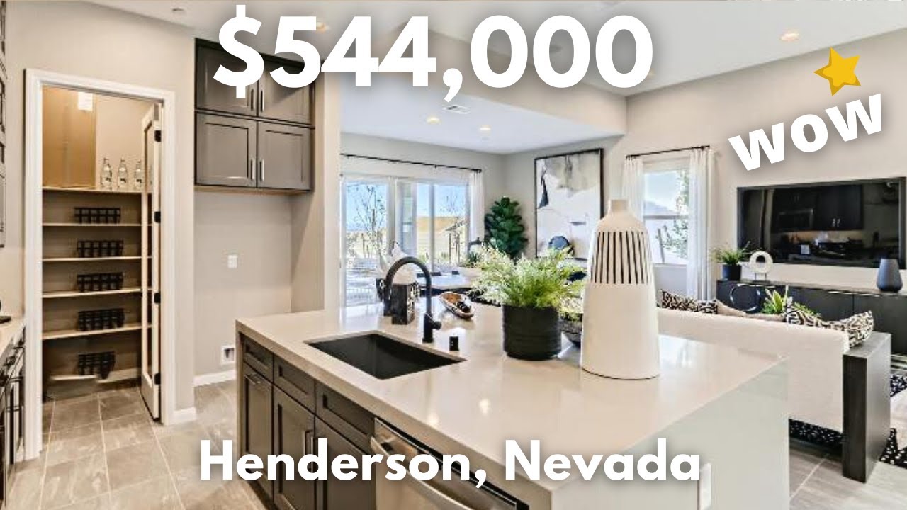 Woodside Las Vegas Homes For Sale in 2022 Hudson Plan 3 YouTube