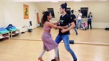 Felipe Garcia and Erica Tintel. Zouk demo. (Amor)